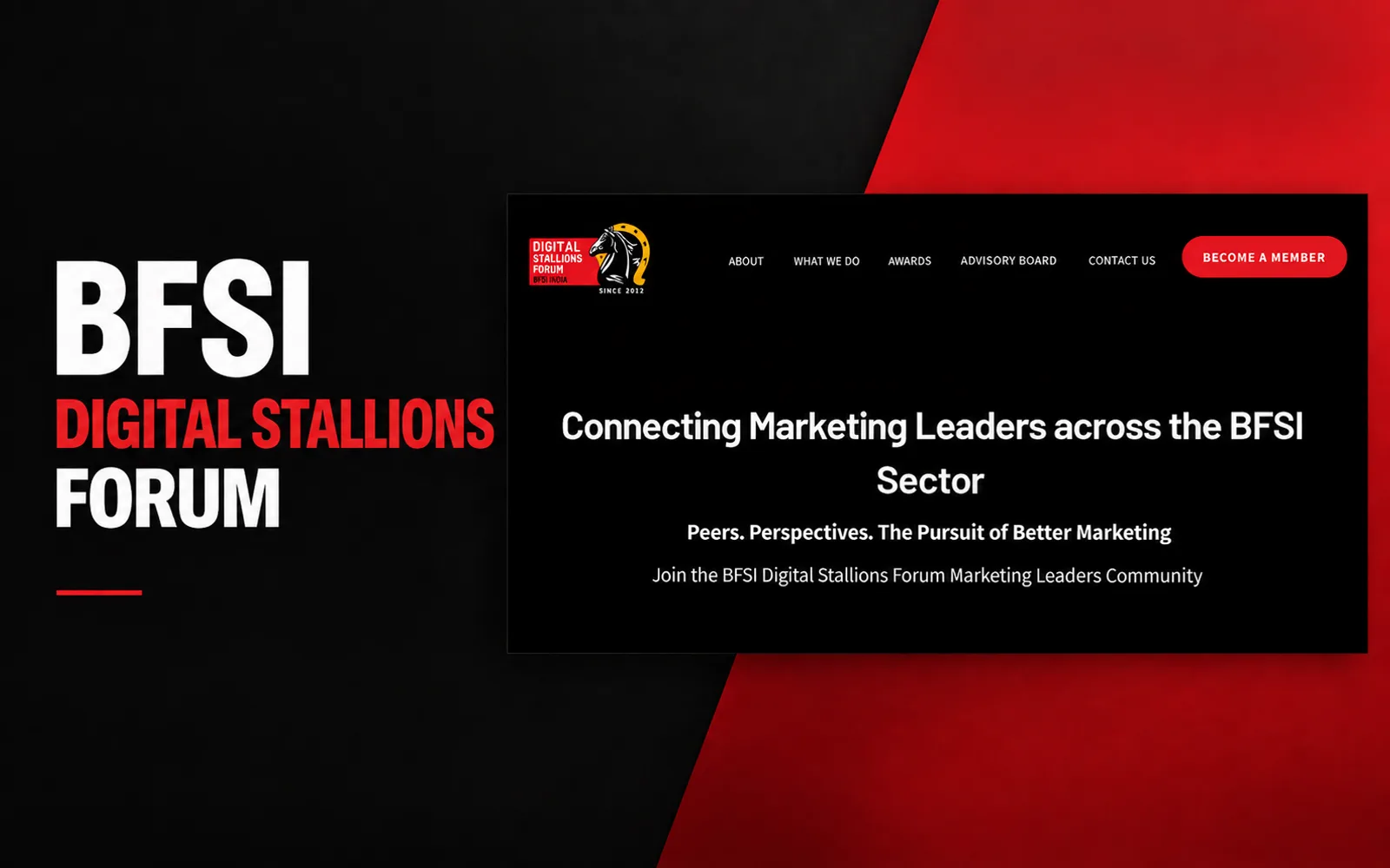 BFSI Digital Platform: Digital Stallions Forum portfolio cover